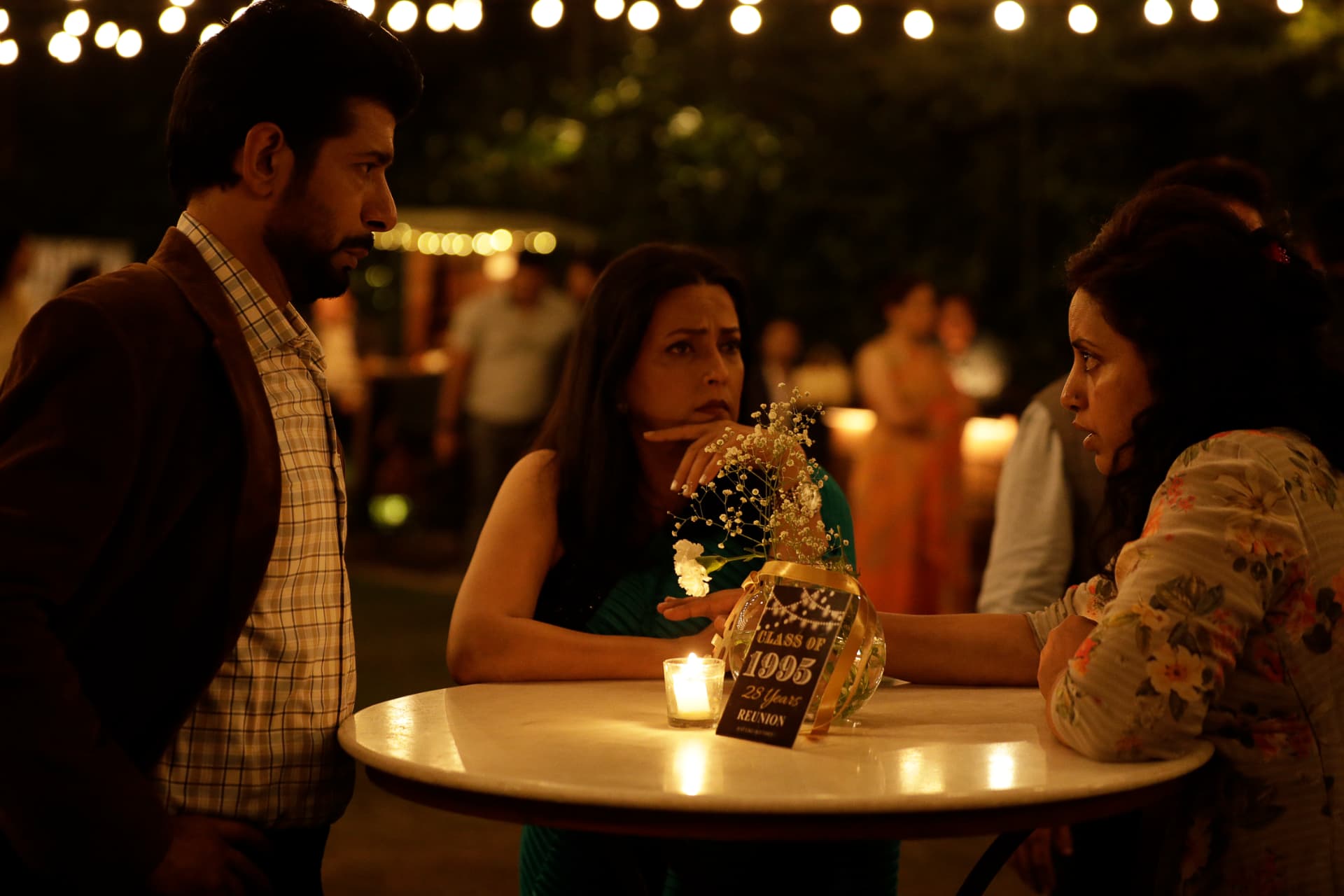 Night reunion scene from the Rangeen shoot in Jaipur